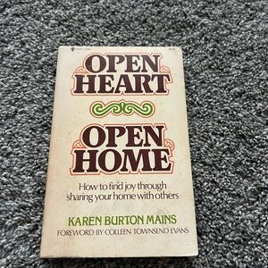 Open Heart Open Home Book